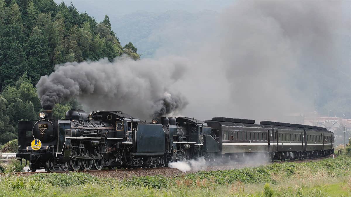 SL“やまぐち”号が重連運転される｜鉄道ニュース｜2012年9月30日掲載