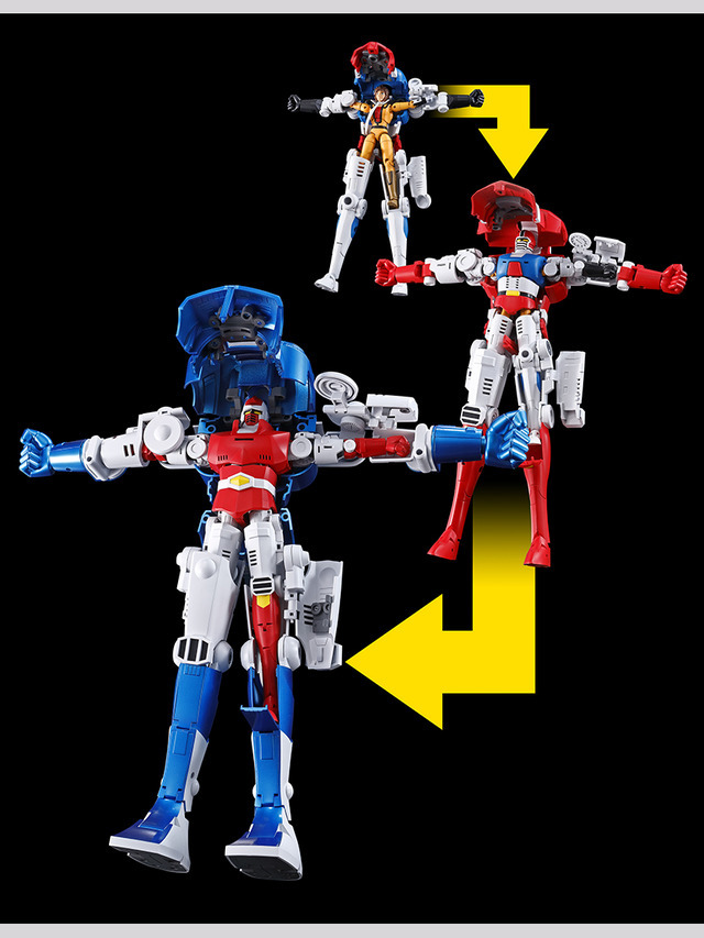 闘志ゴーディアンGARBIN & DELINGER キャラクター玩具セット 闘志