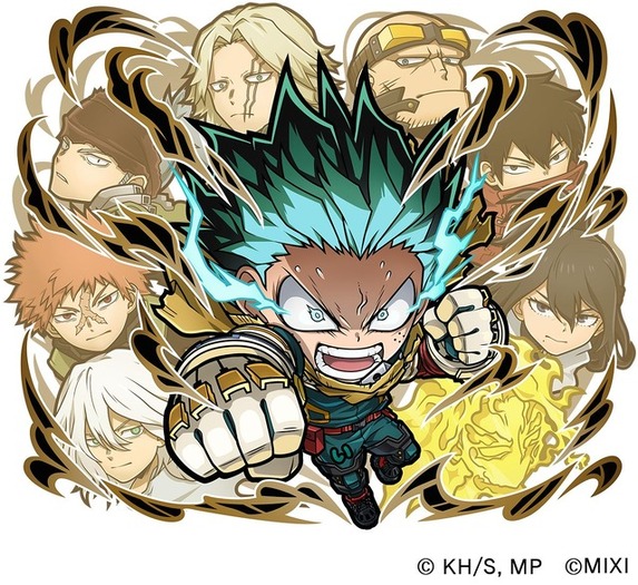 ヒロアカ」緑谷出久(Z)や爆豪勝己(重装機動)がコラボ召喚に登場