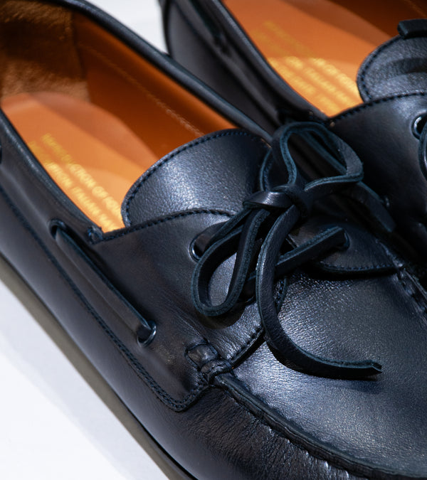 Reproduction of Found 'Italian Military Navy Deck Shoe' (Dark Navy