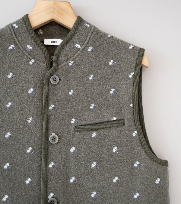 Rier 'Walker Gilet' (Camoscio Flowers Dense) – C'H'C'M'
