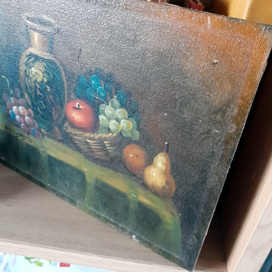 z133 油絵 静物画