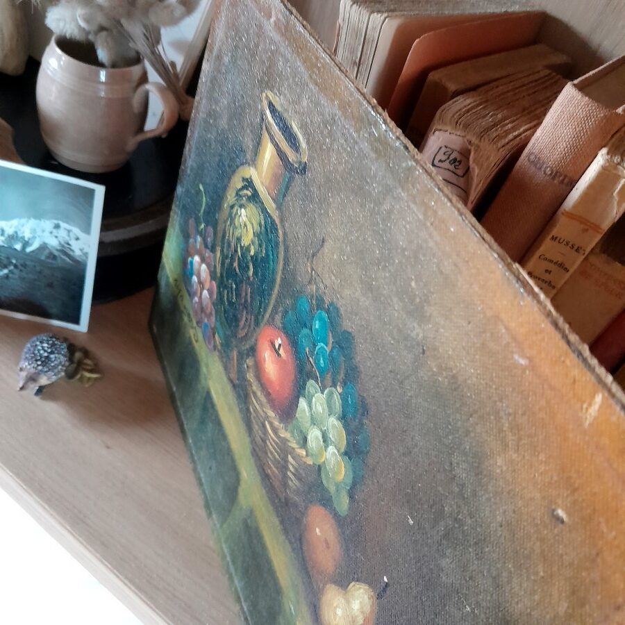 z133 油絵 静物画