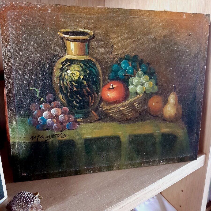 z133 油絵 静物画