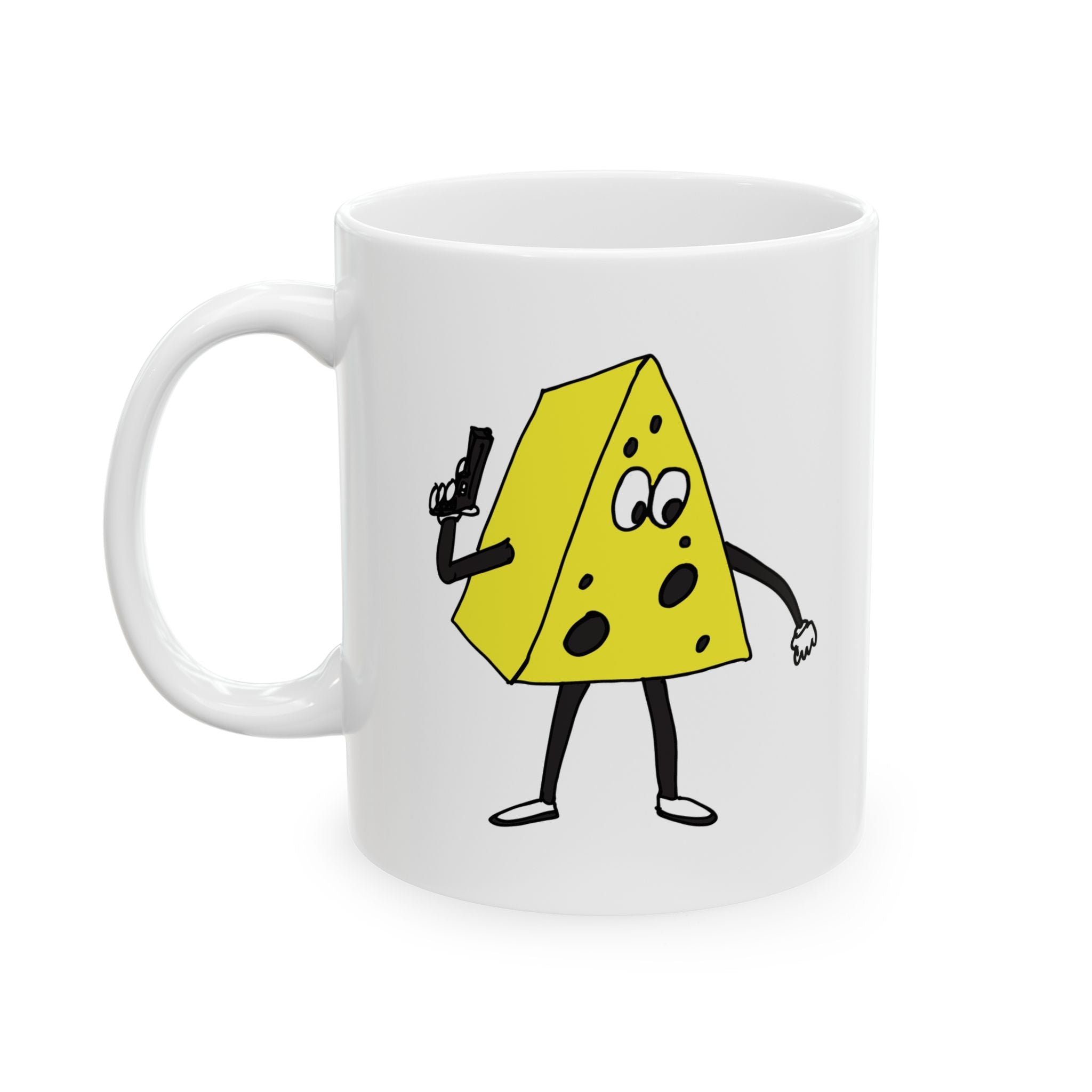 Cheeseman Ceramic Mug, (11oz) – CheeseParade