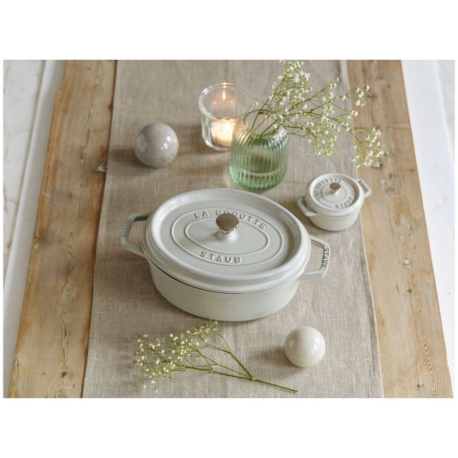 ストウブ 鋳物ホーロー鍋 ピコ・ココット 23 cm, オーバル