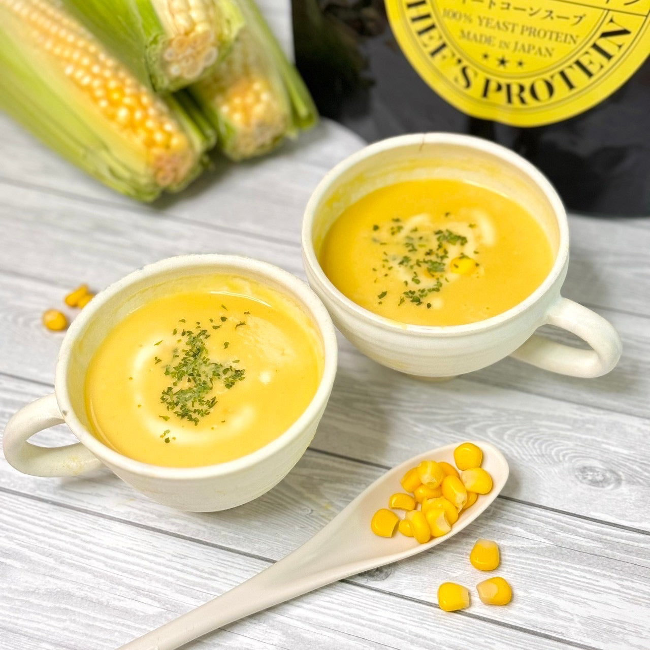 スイートコーンスープ – CHEF'S PROTEIN