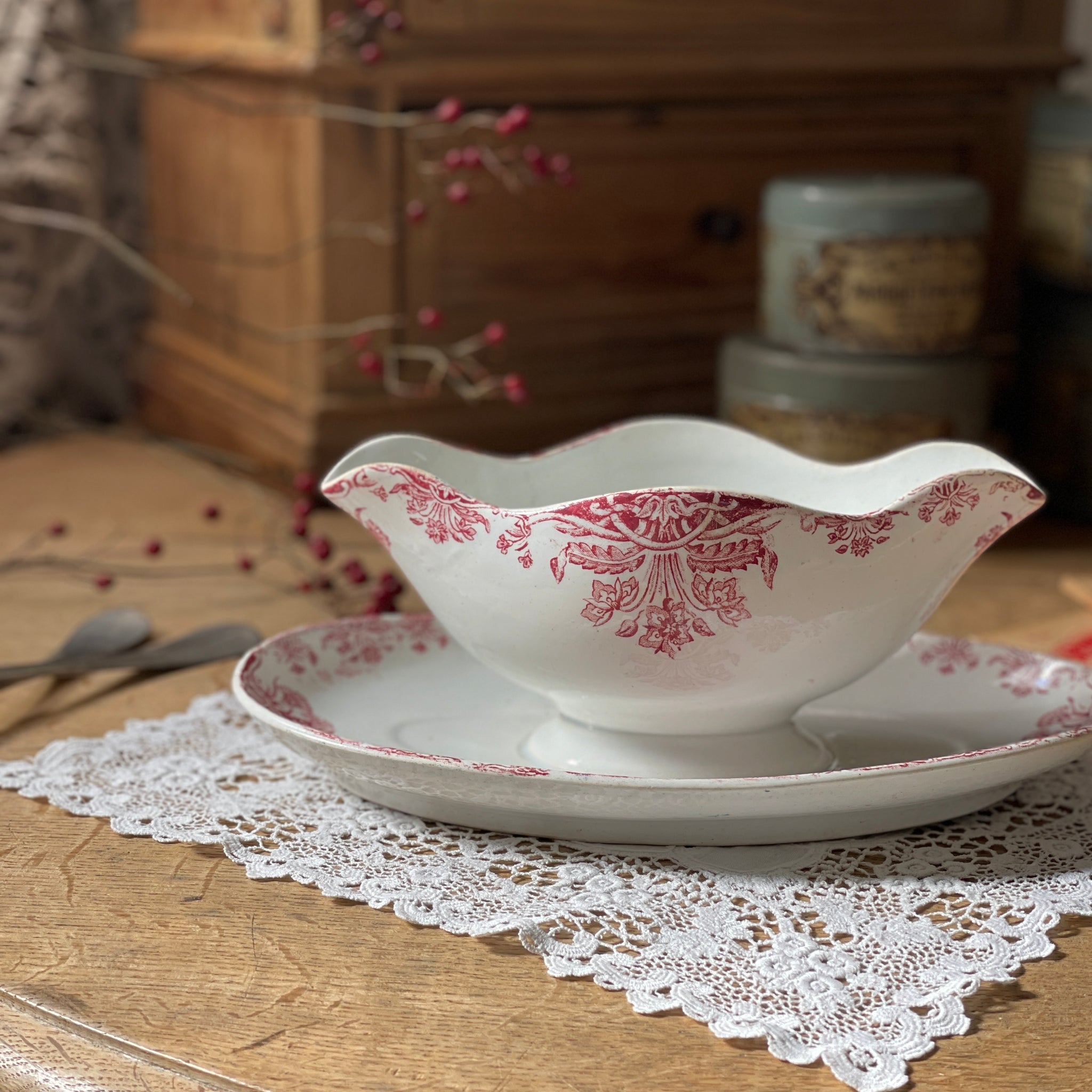 サンタマン窯『MODERNE』ソーシエール フランスアンティーク