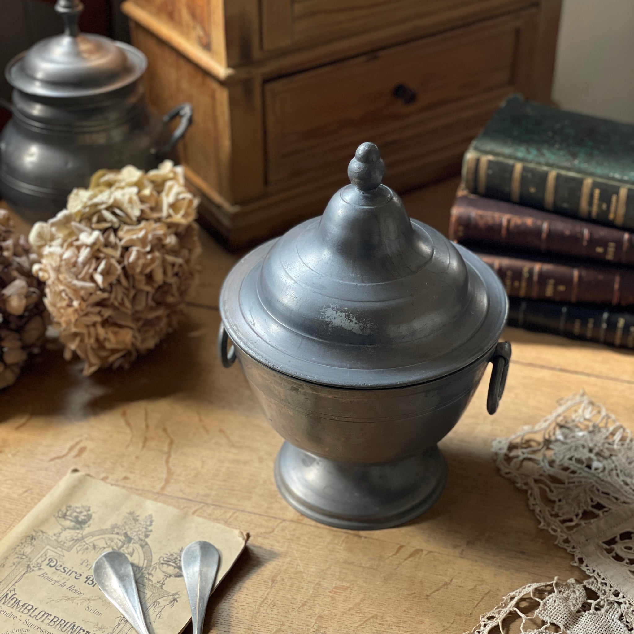 エタンスーピエール（高さ28cm） フランスアンティーク – チェルシー