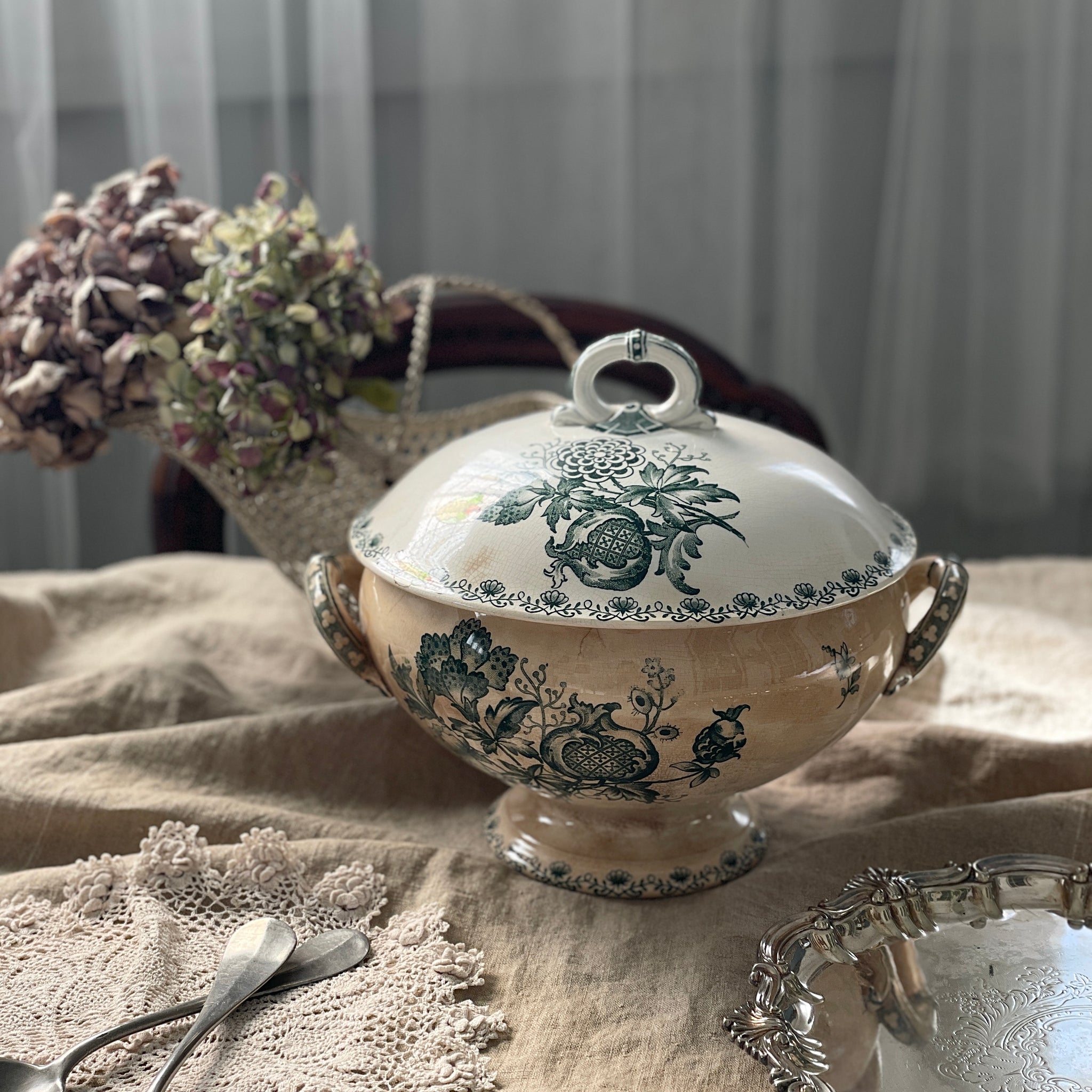 ディゴワンサルグミンヌ窯『ALMA』スーピエール フランスアンティーク