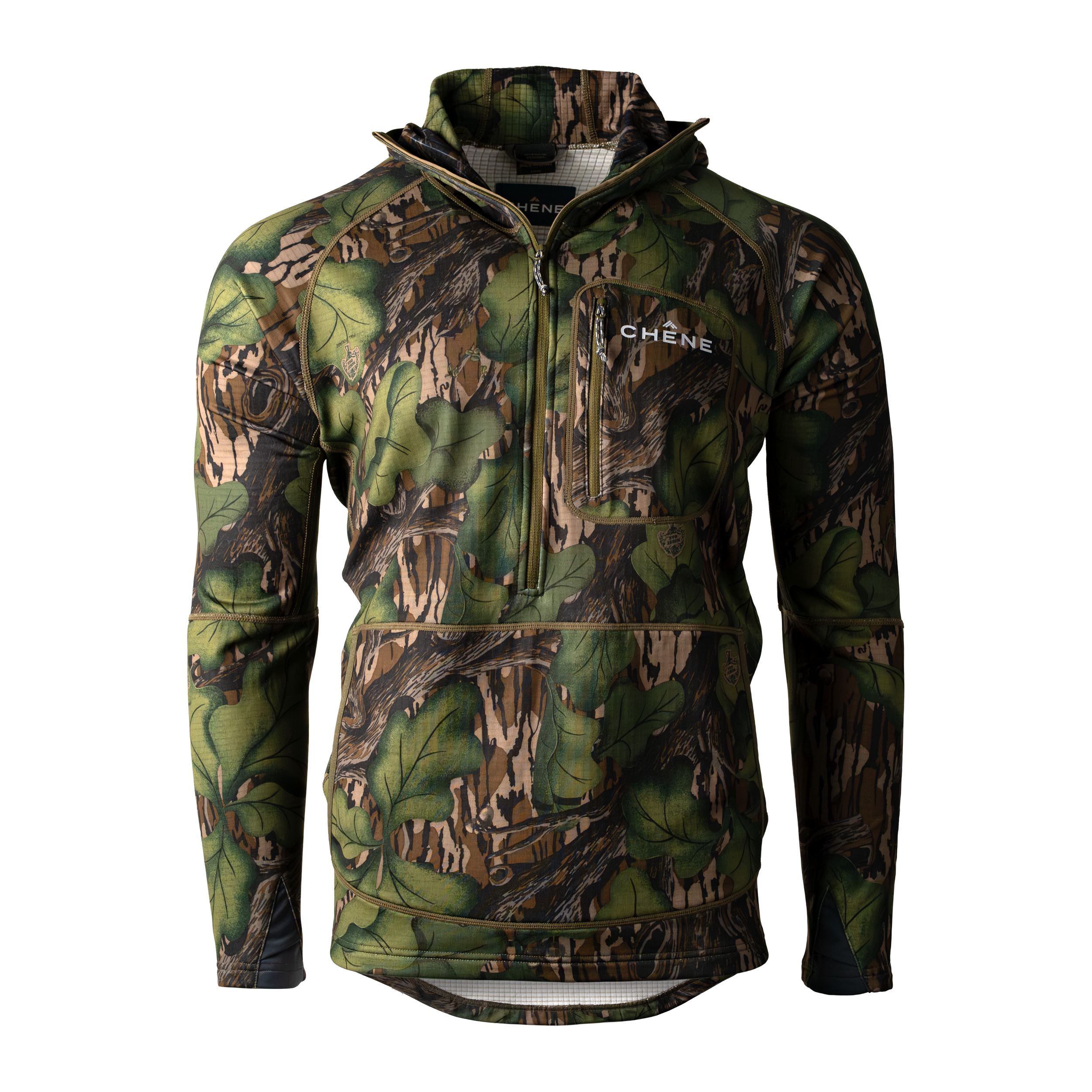 1/2 Zip With Hood | Technical Hoodie | Chêne Gear®