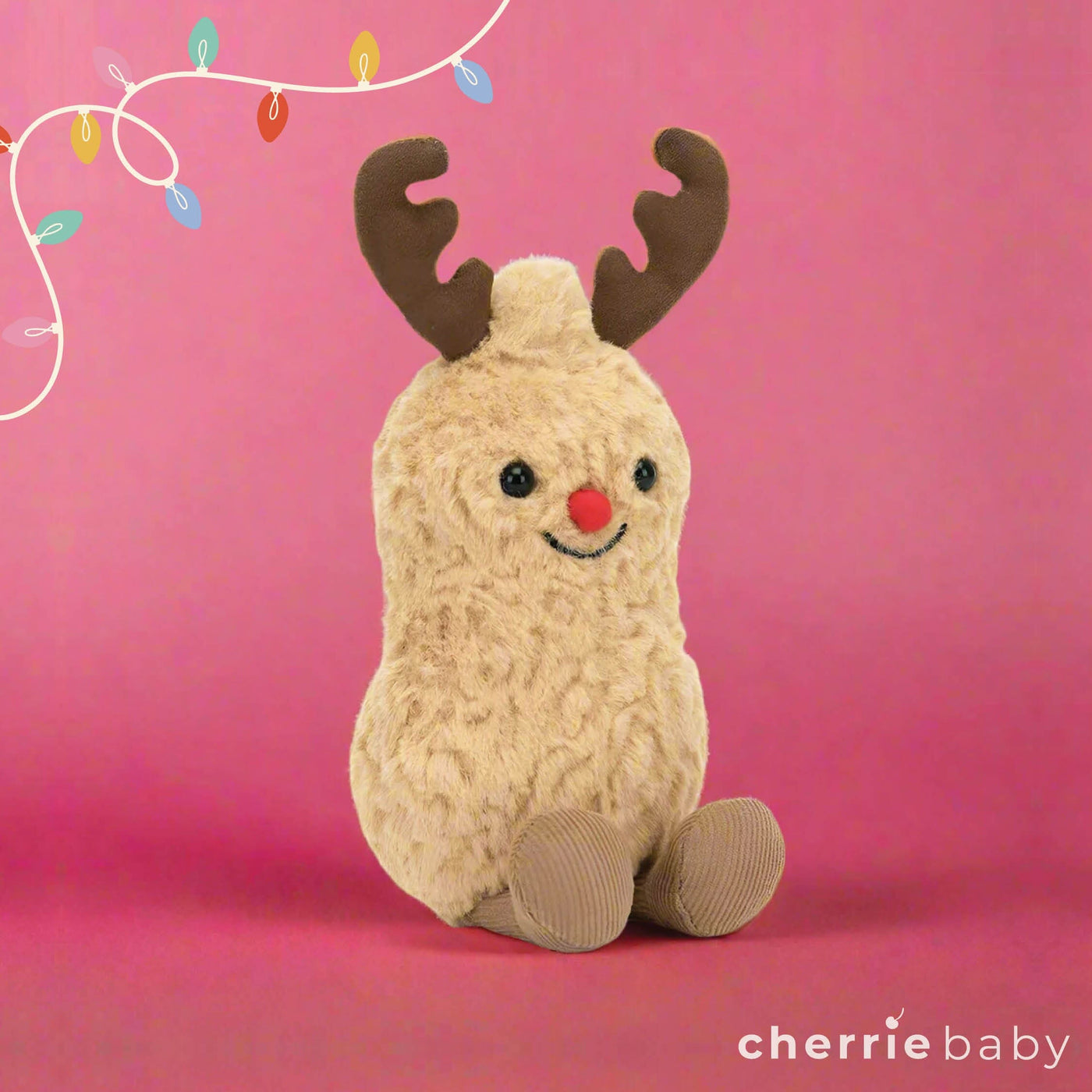 Jellycat Amuseable - Peanut Reindeer - Retired
