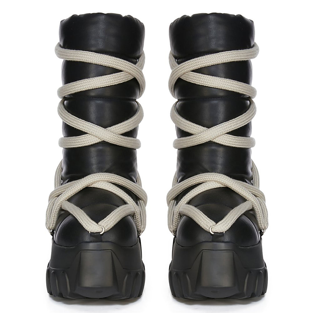 RICK OWENS (リック・オウエンス) - LUNAR MEGA TRACTOR BLACK/BLACK