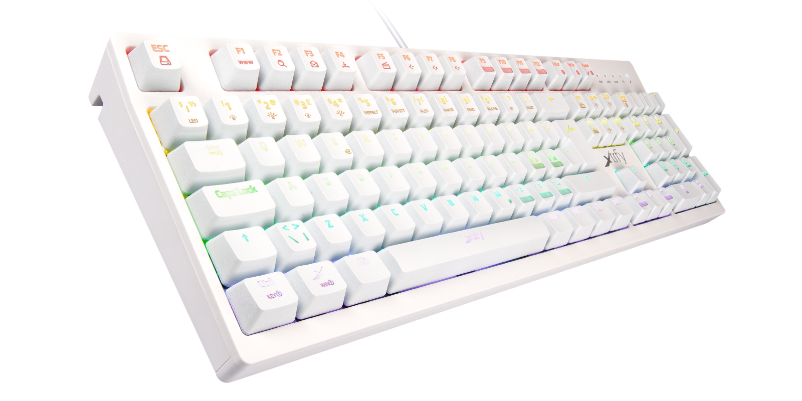 XTRFY K2 RGB WHITE – CHERRY XTRFY
