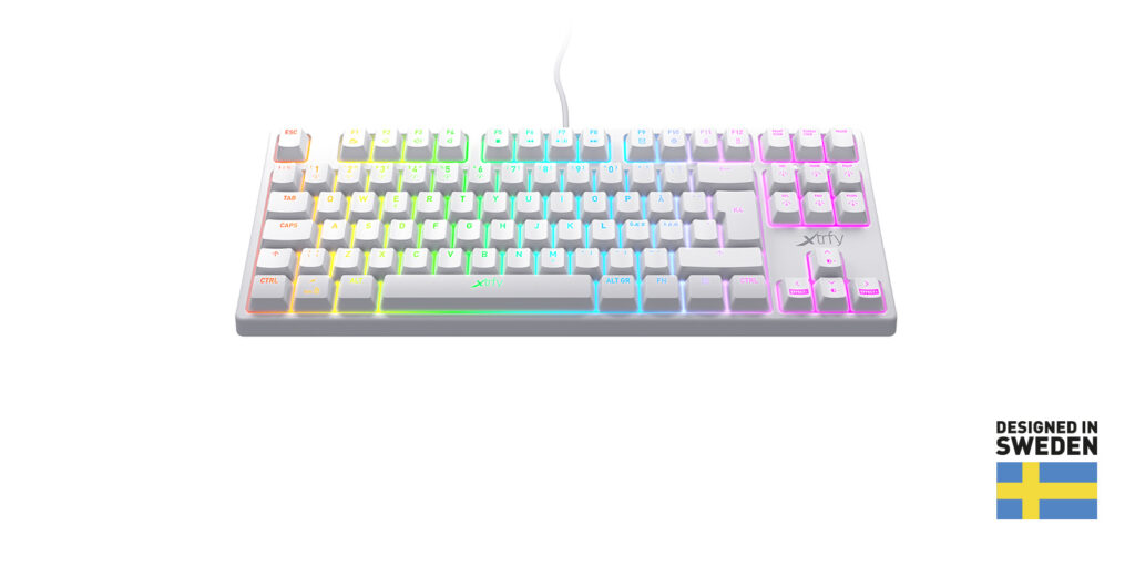 XTRFY K4 TKL RGB WHITE – CHERRY XTRFY