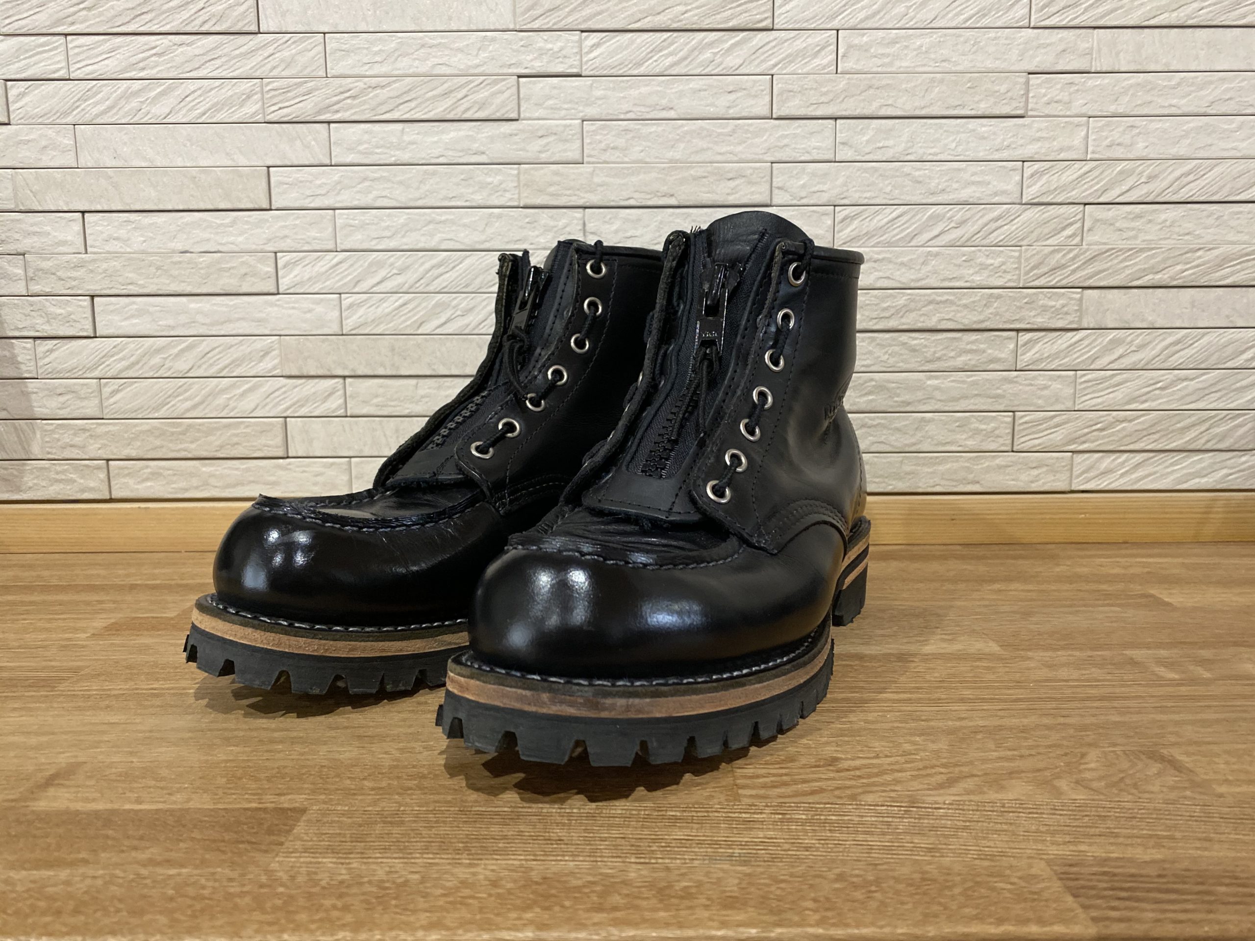 レッドウィング8179（8130）、ブラック・クロームのお手入れ解説