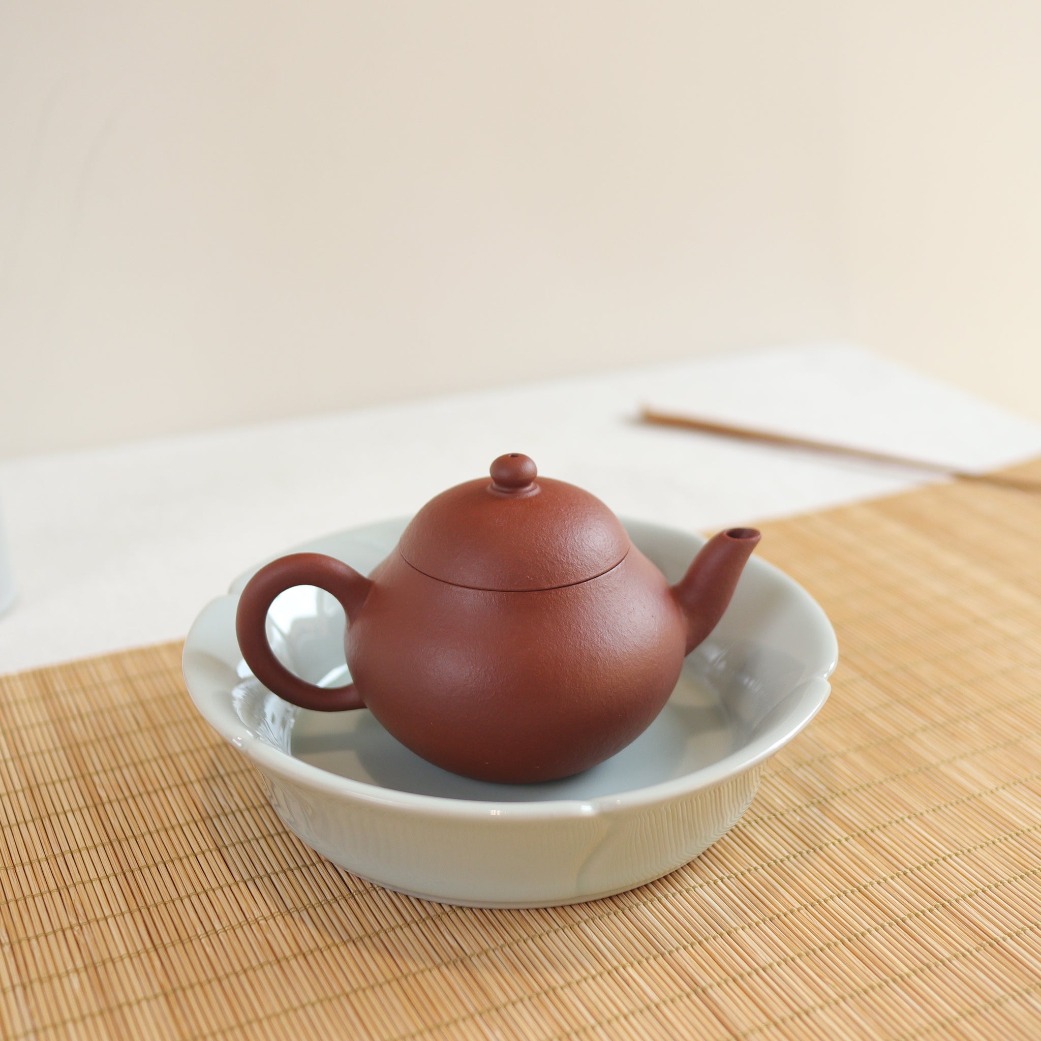 孟臣·梨形】全手工朱泥摹古紫砂茶壺– Cha-Tailor Tea Specialist