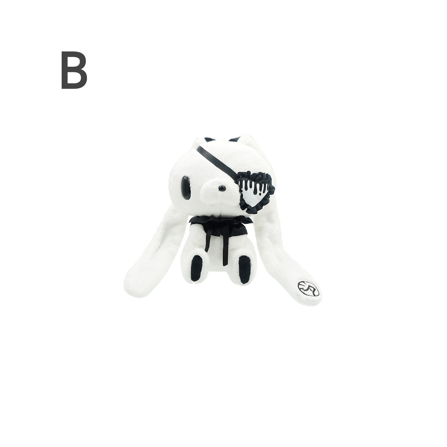 汎用うさぎ 手乗り鎮座ぬいぐるみ Eyepatch – Chatta