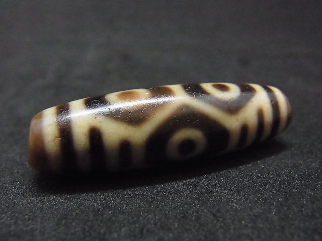 062 天珠 九眼天珠 珍品 貴重 dzibeads！ ジービーズ(チベット九眼天珠