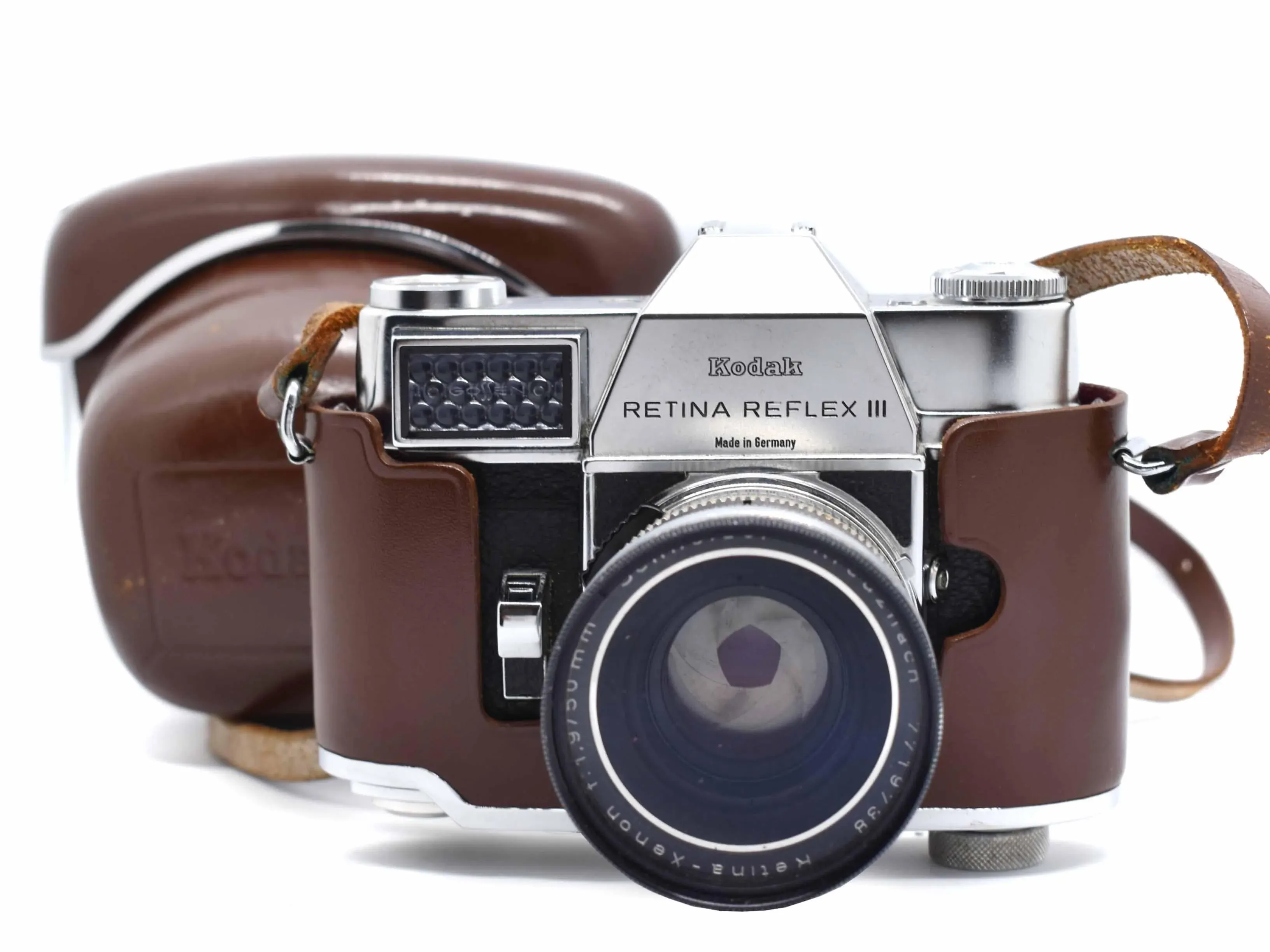 1960 Kodak Retina Reflex Camera With Schneider 50mm F1.9 Xenon