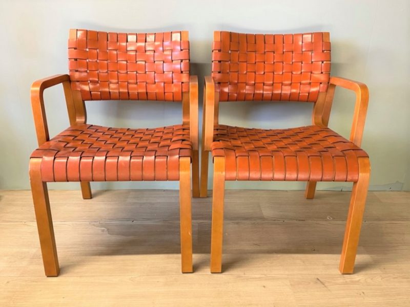 arflex/アルフレックス ダイニングチェア 本革のクリーニングや塗装