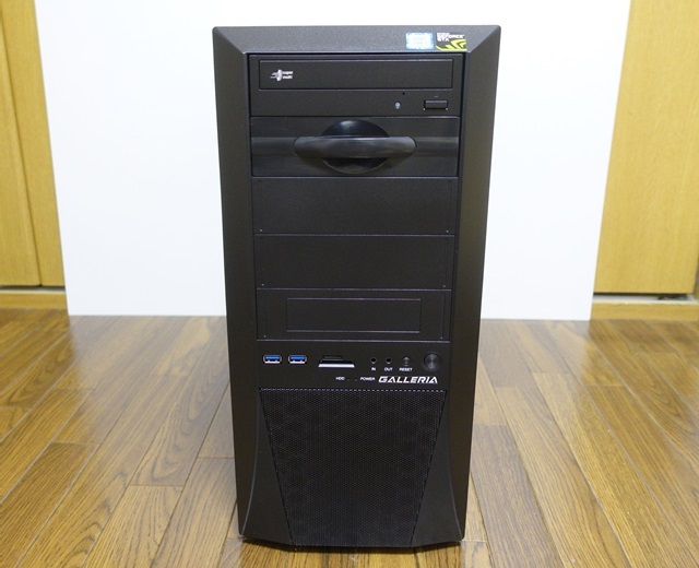 GeForce GTX 1070搭載！GALLERIA（ガレリア）XFを購入したのでレビュー