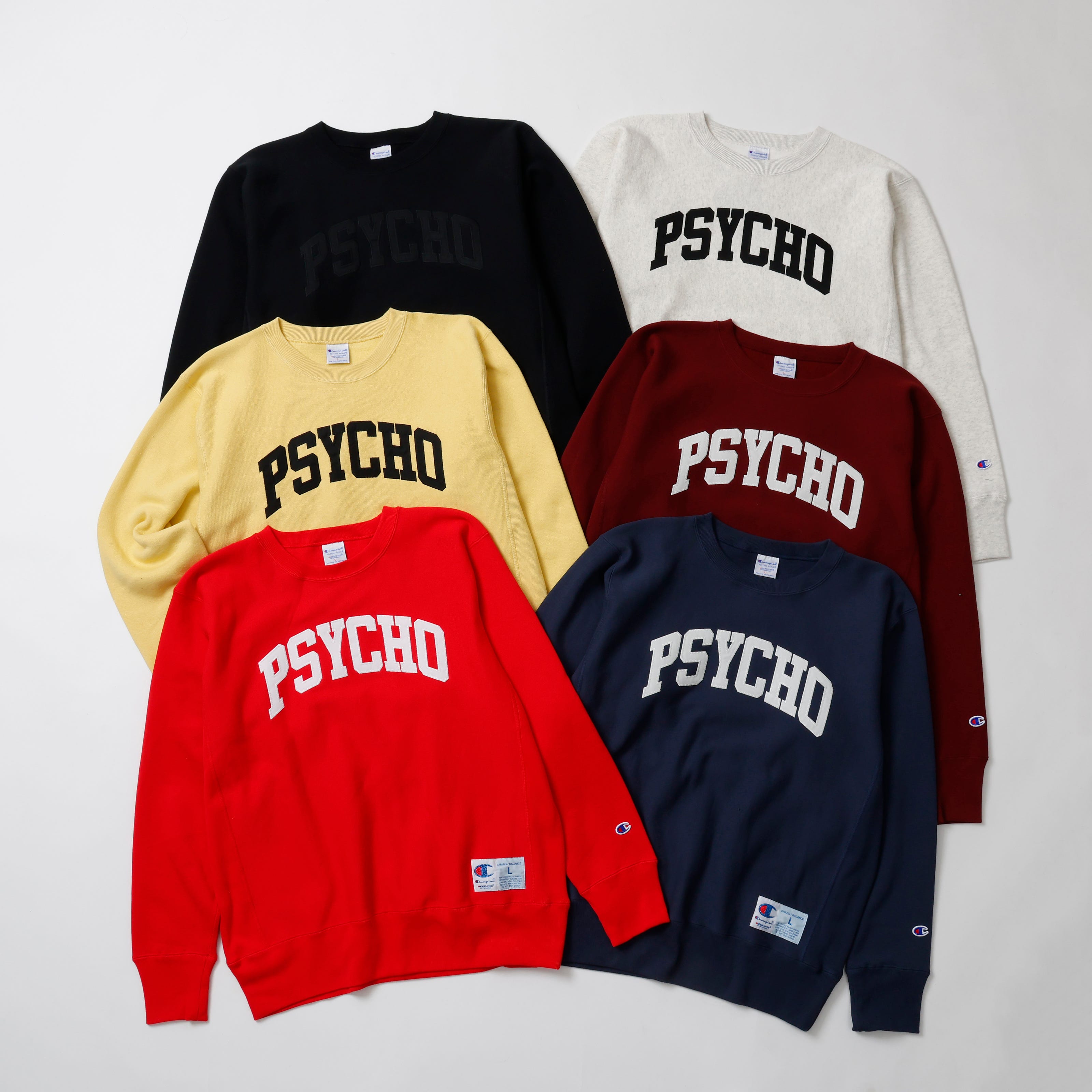 Champion × UNDERCOVER リバースウィーブ(R) クルーネックスウェット