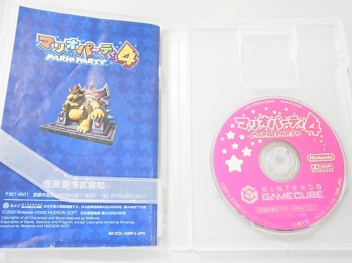 BEEP ゲームグッズ通販 / 【中古ソフト】ゲームキューブ｜マリオパーティ4