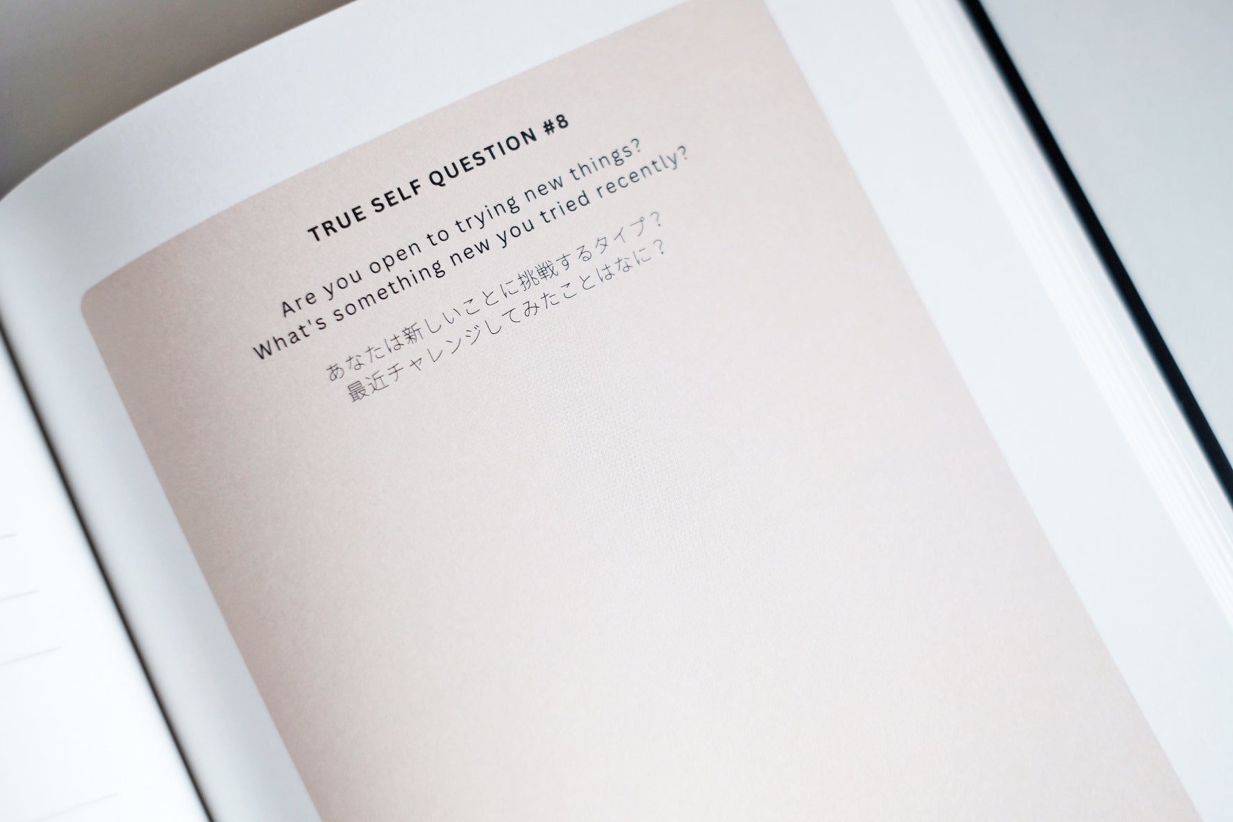 自分を探す「TRUE-SELF JOURNAL」(税込) – CHAPTER