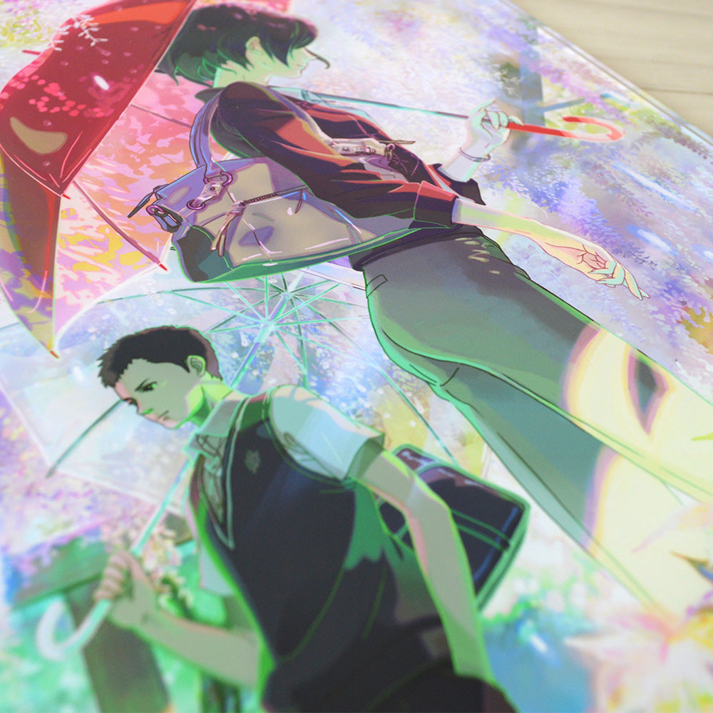 言の葉の庭 キャラファインアクリル『藤棚』 – CHARA-ART