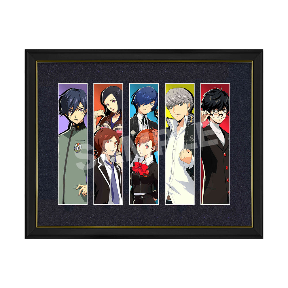 ペルソナ5 額縁額装絵キャラファイングラフ