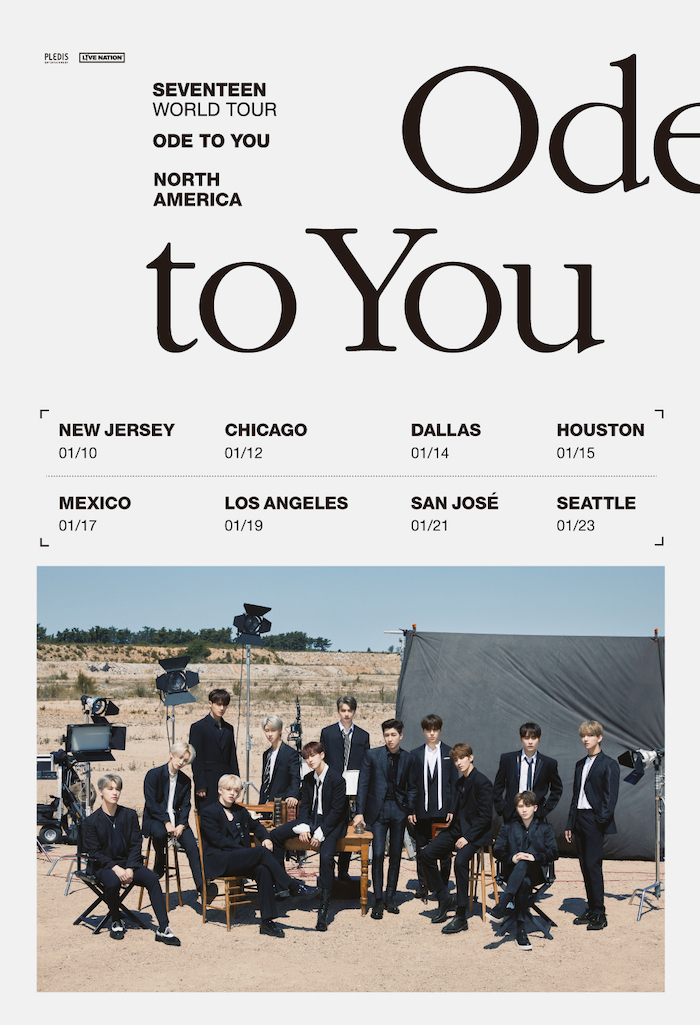 K-pop Group Seventeen Announces World Tour Dates In North America