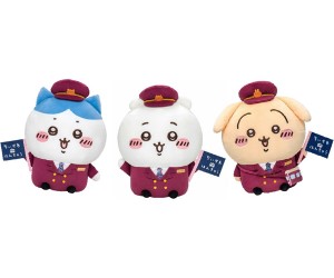 阪急電車に乗っている「ハチワレ」「ちいかわ」「うさぎ」の“BIG