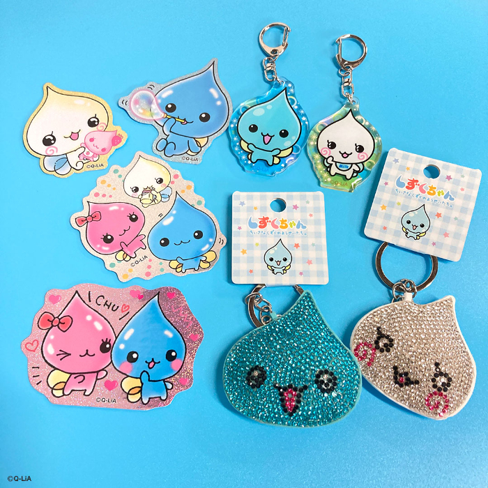 懐かしキャラクター「しずくちゃん」平成レトロポップなサンキュー