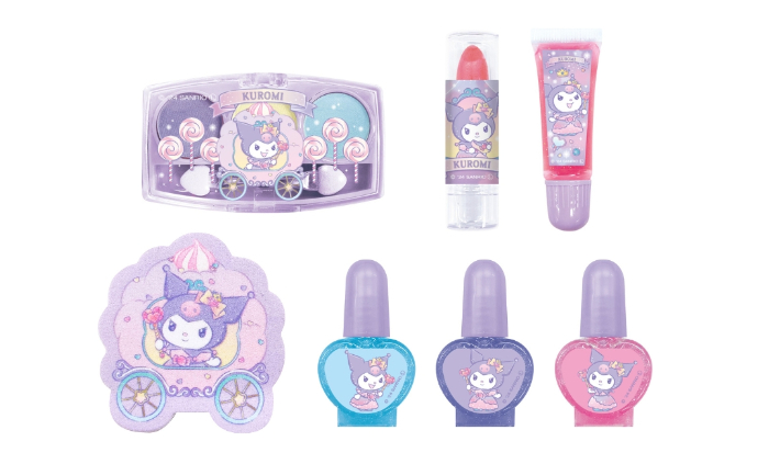 マイメロディ」「クロミ」メイクボックスコスメセットが新発売