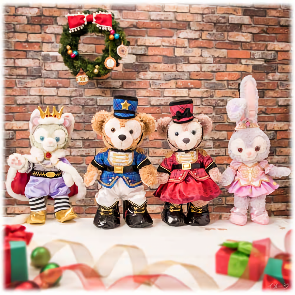 Disney Xmas ダッフィー&フレンズ くるみ割り人形やアイススケートが