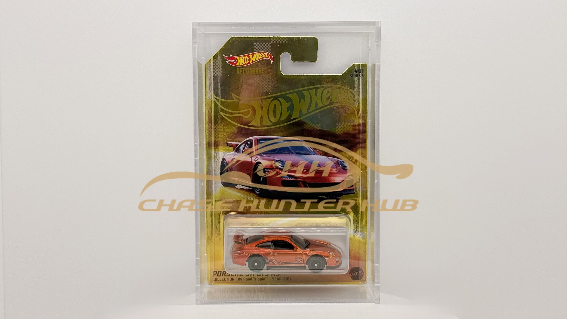 Hot Wheels 1:64 NFT Porsche 911 GT3 RS – Chase Hunter Hub