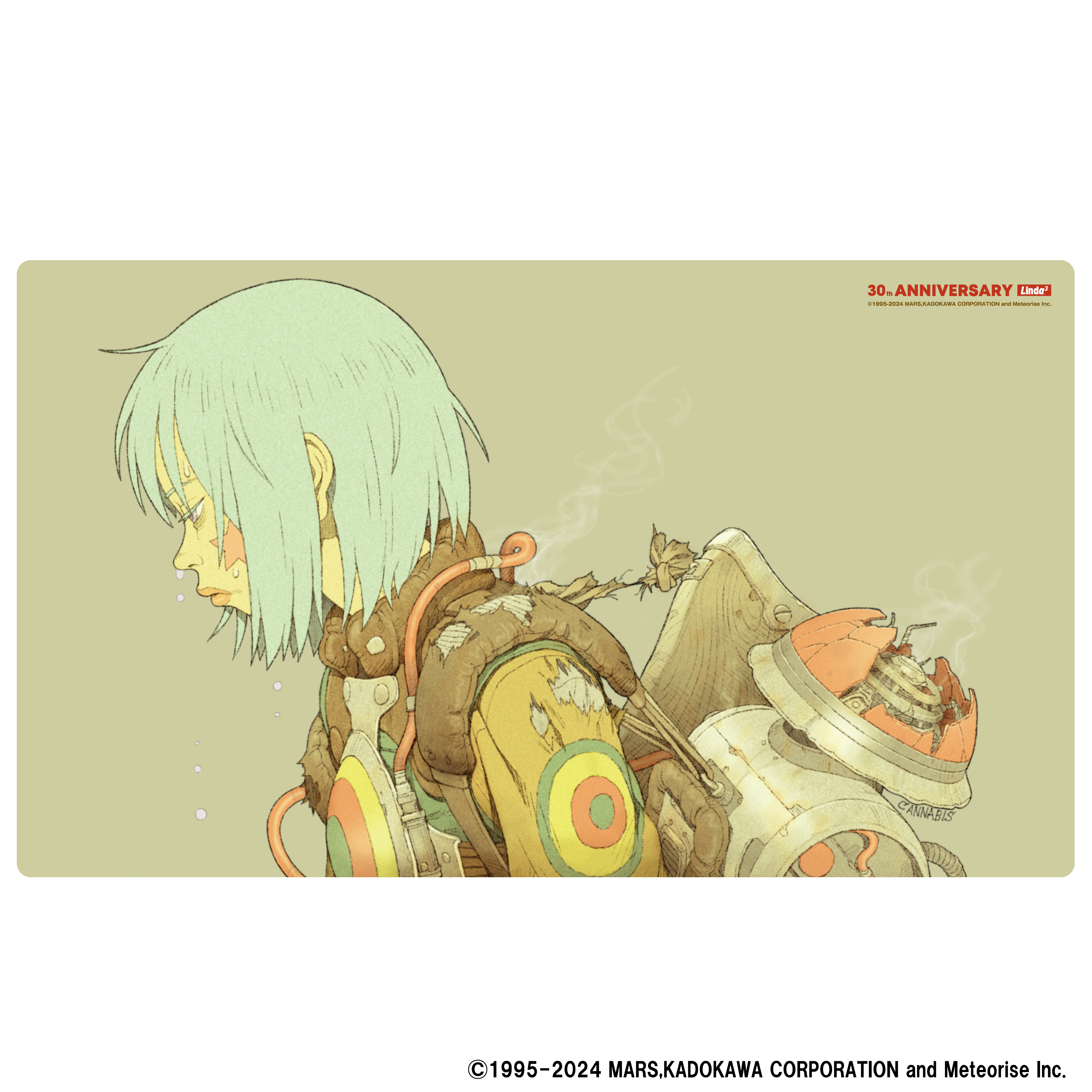 リンダキューブ ラバーマット 描き下ろしイラスト2025年ver. | Chasmic