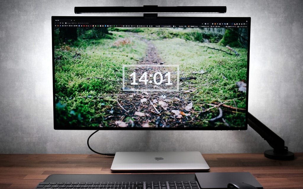 BenQ ScreenBar レビュー｜定番のライトバーを購入。目に優しく集中力