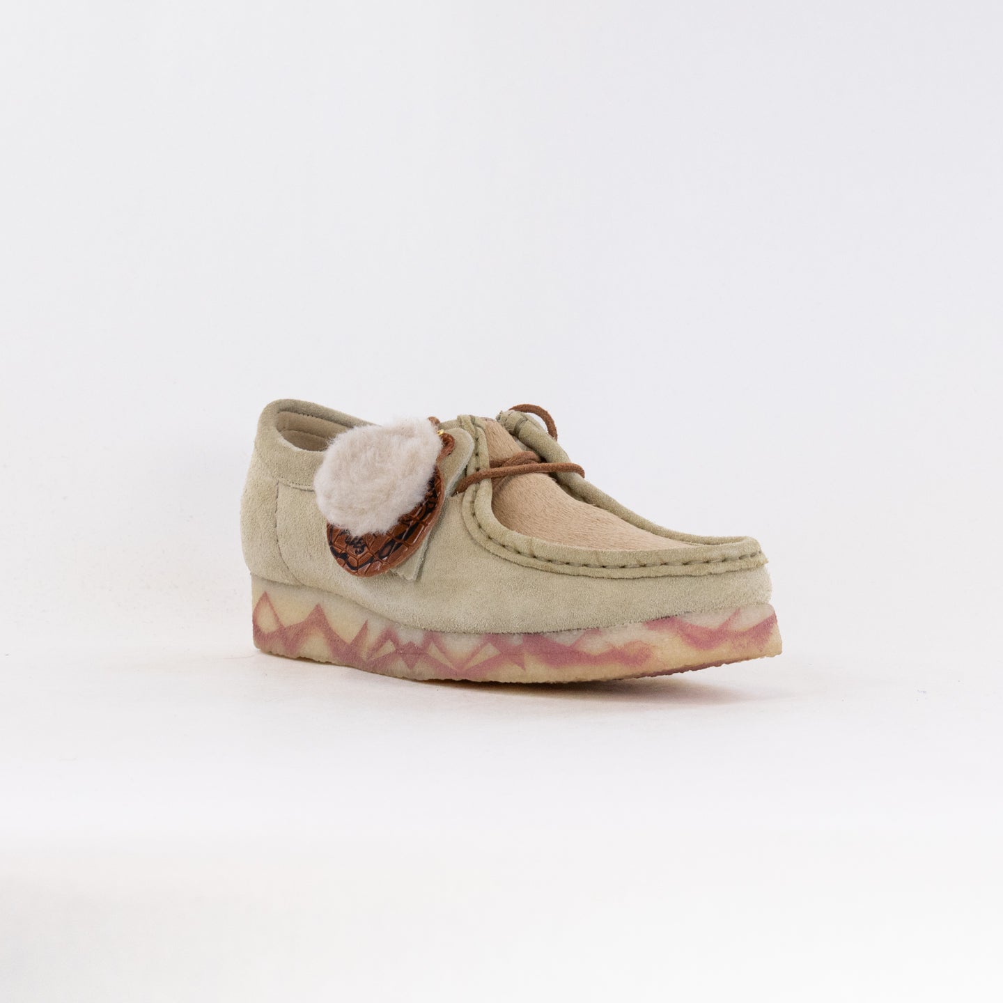 Clarks Originals Wallabee (Women's) - Maple Combi – Chiappetta Shoes