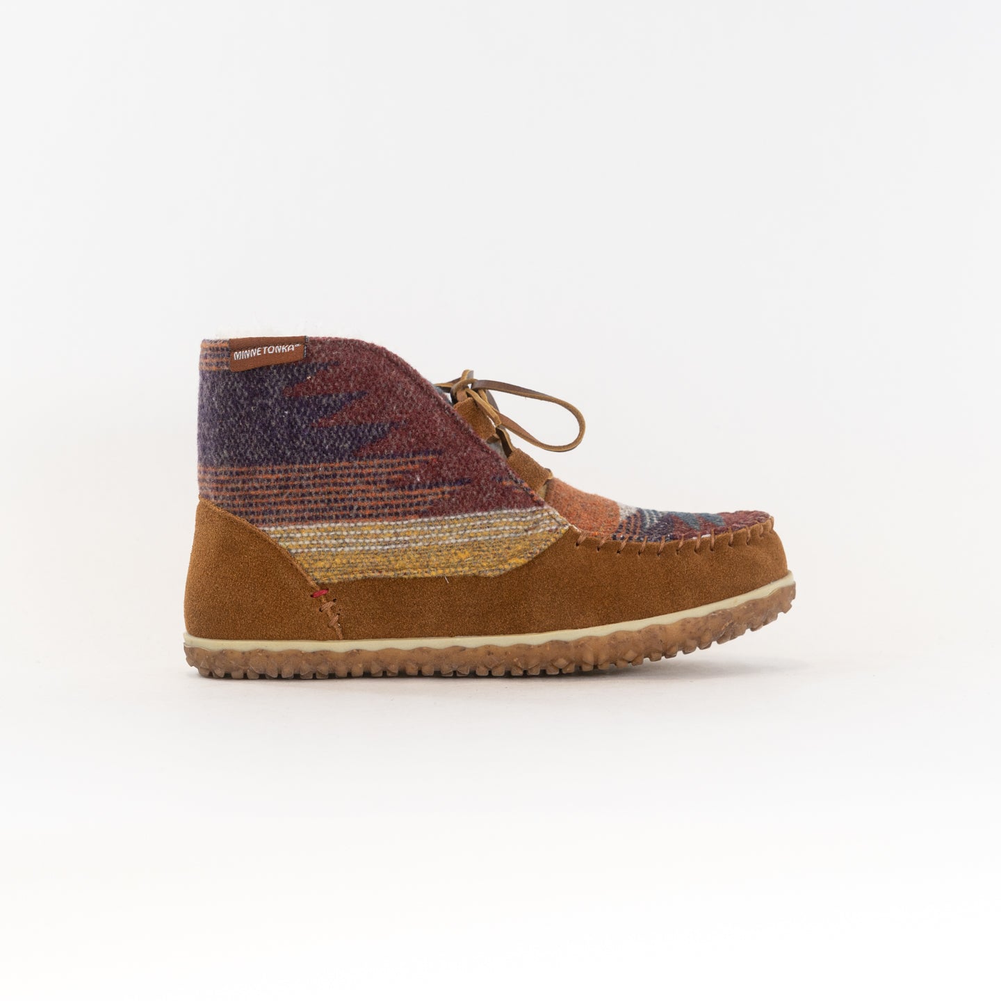 Minnetonka Torrey Wide (Women's) - Brown Multi – Chiappetta Shoes