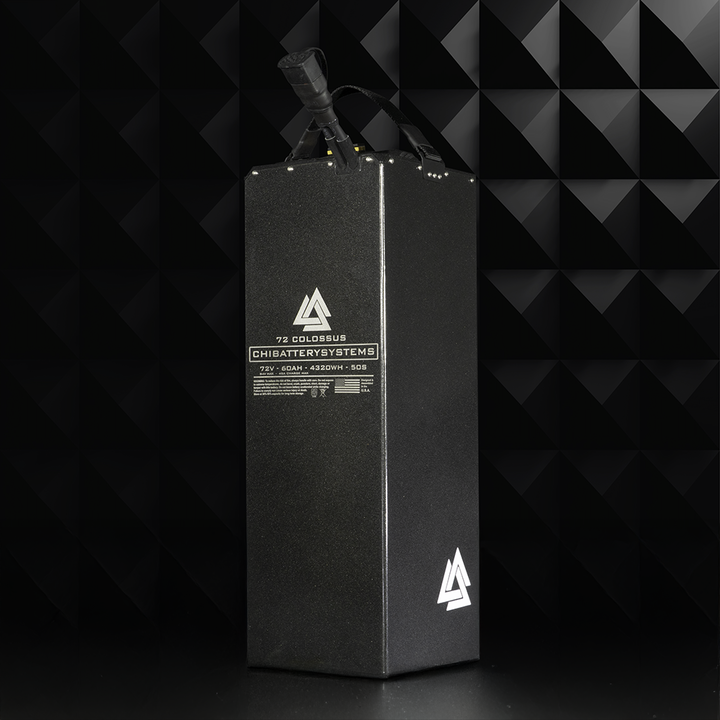 Gladiator 72 Colossus - 60ah Sur-Ron Battery – ChiBatterySystems