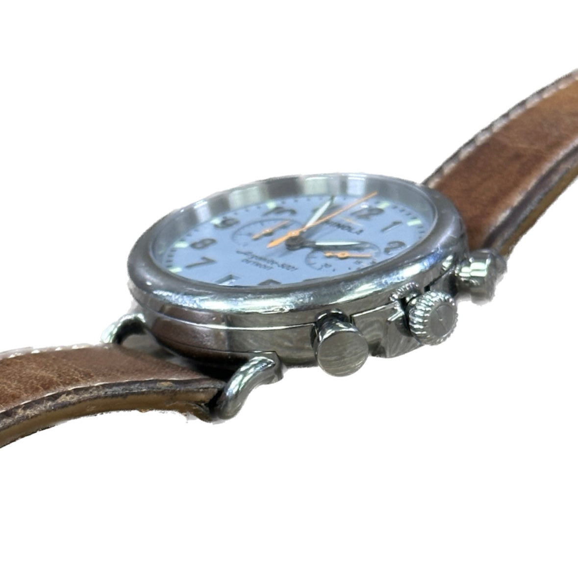 Shinola The Runwell 41mm 2 Eye Chrono - Slate Blue | Chicago