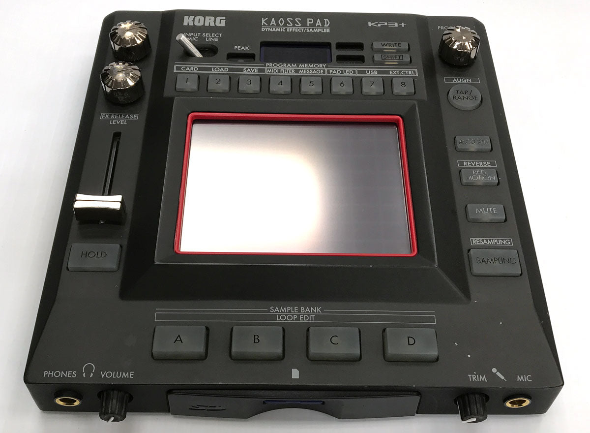 KORG KAOSS PAD ダイナミックエフェクトサンプラーKP3動作確認済 KORG