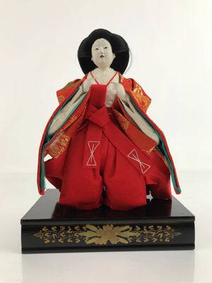 Japanese Hina Doll Girls Day Festival Court Lady Matsuri Wood Silk