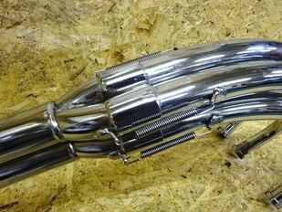 CBX400FのマフラーでJYS製エンデュランス管とMAD製エンデュランス管