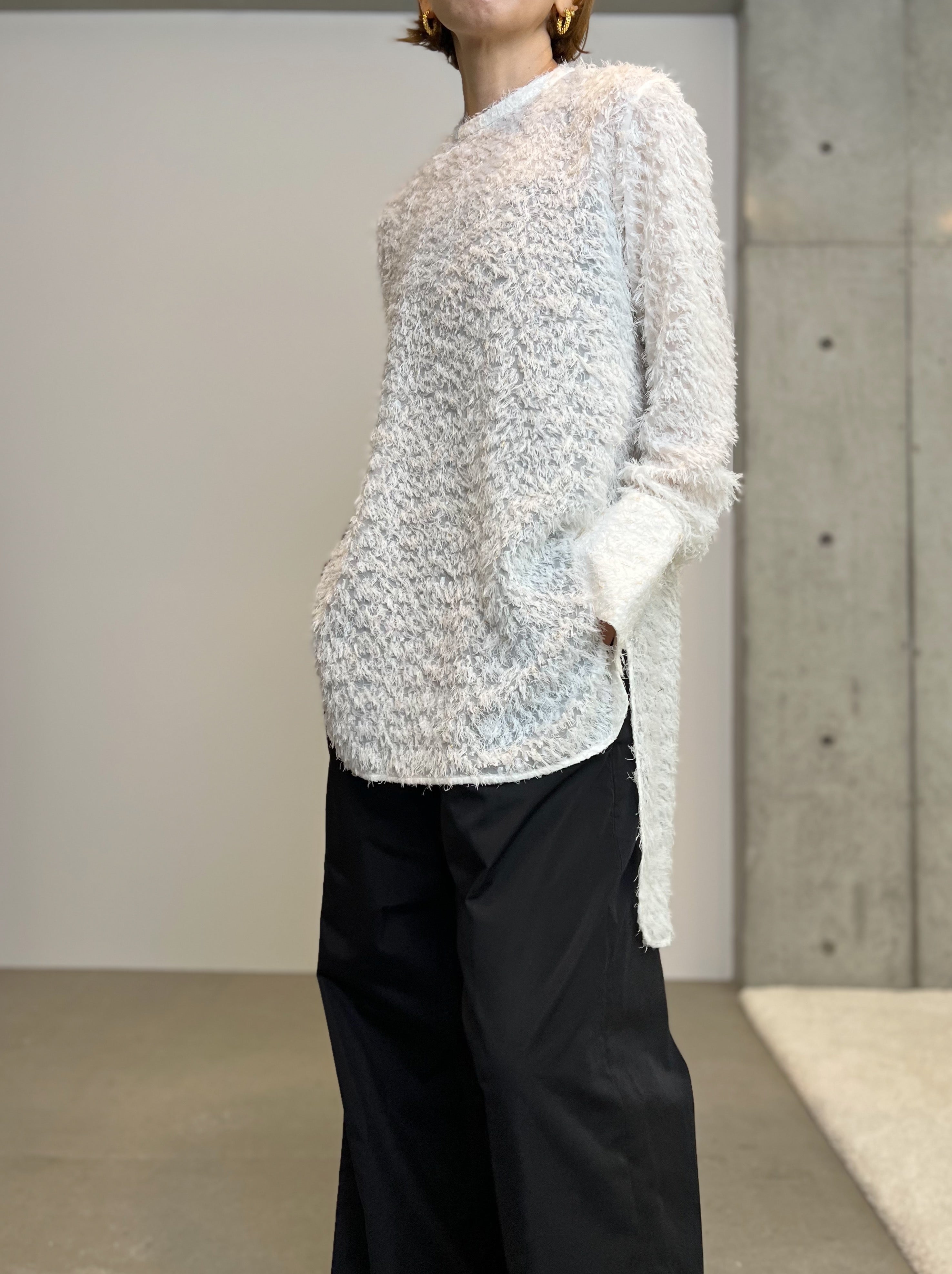 fluffy dress shirt｜CHIEKO+(チエコプラス)公式通販