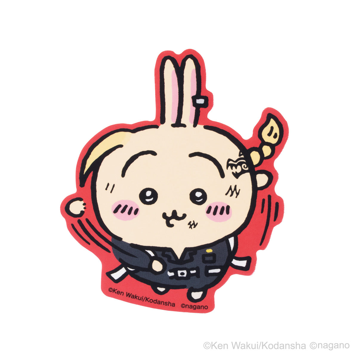 ちいかわ・東京卍リベンジャーズコラボ トレーディング スマホに貼れる