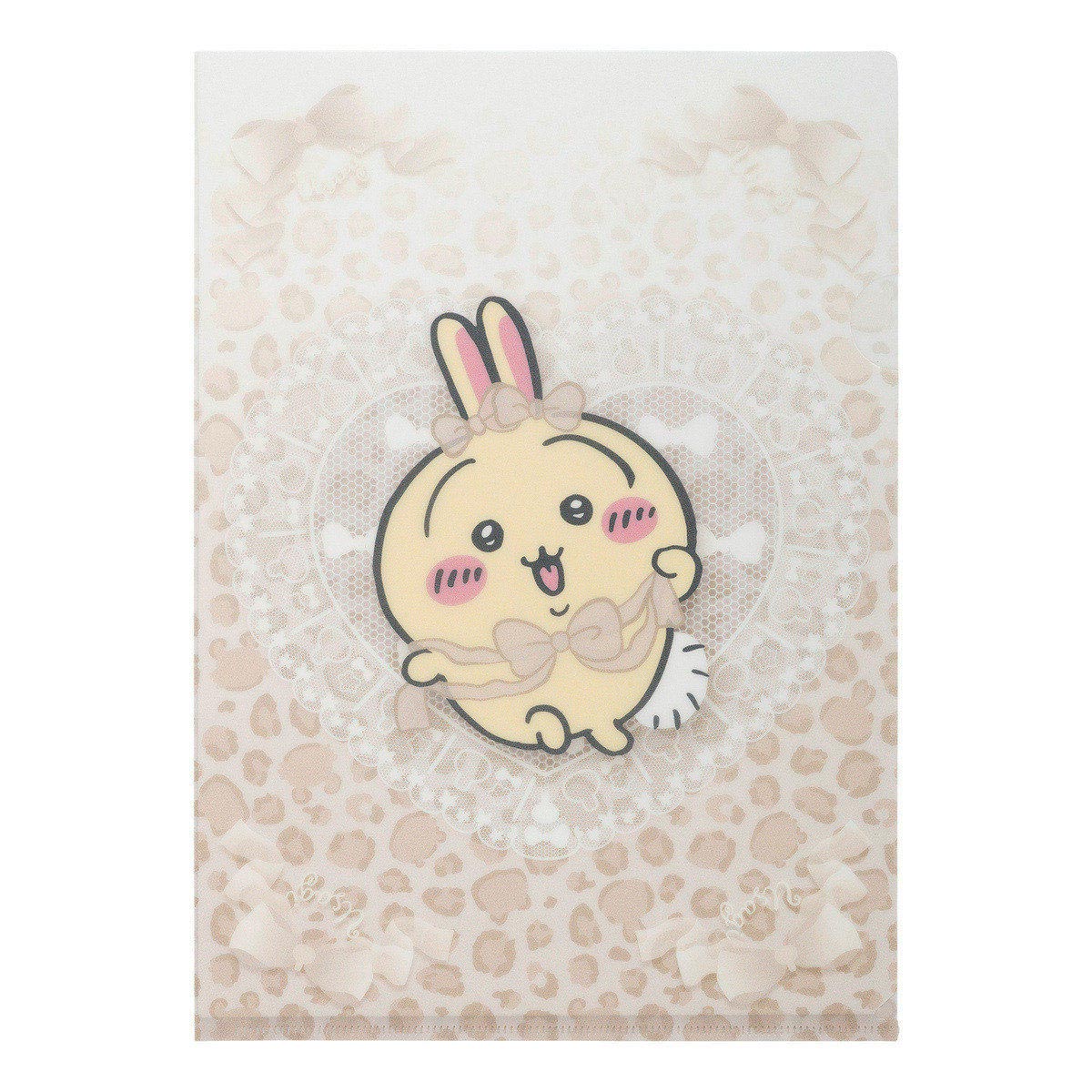 ちいかわ Go!HARAJUKU クリアファイル（リボン うさぎ） | ちいかわ