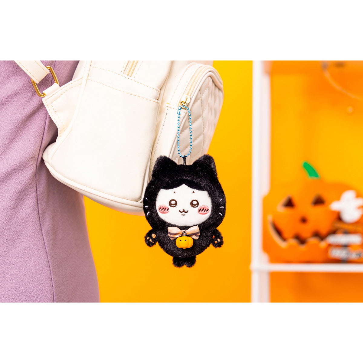 ちいかわ うさぎ 黒猫マスコット キーホルダー 予約】ちいかわ 黒猫の